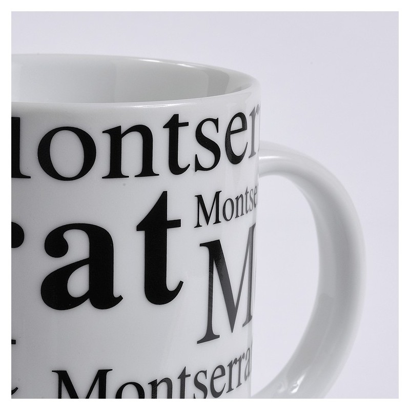 Montserrat cup white background