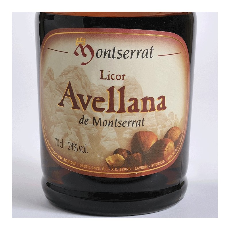 Licor Avellana de Montserrat
