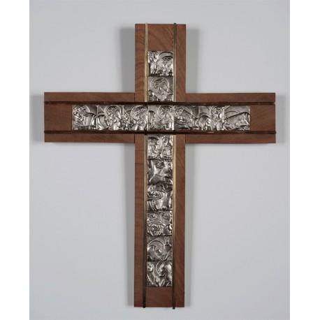 Cross with Stations of the Cross